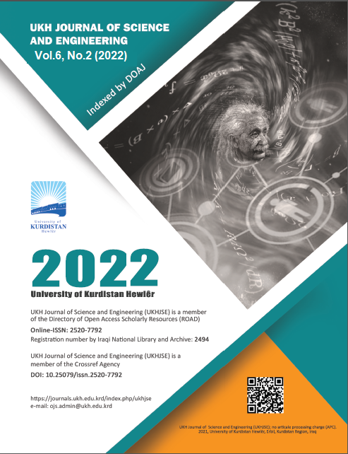 UKH Journal of Science and Engineering